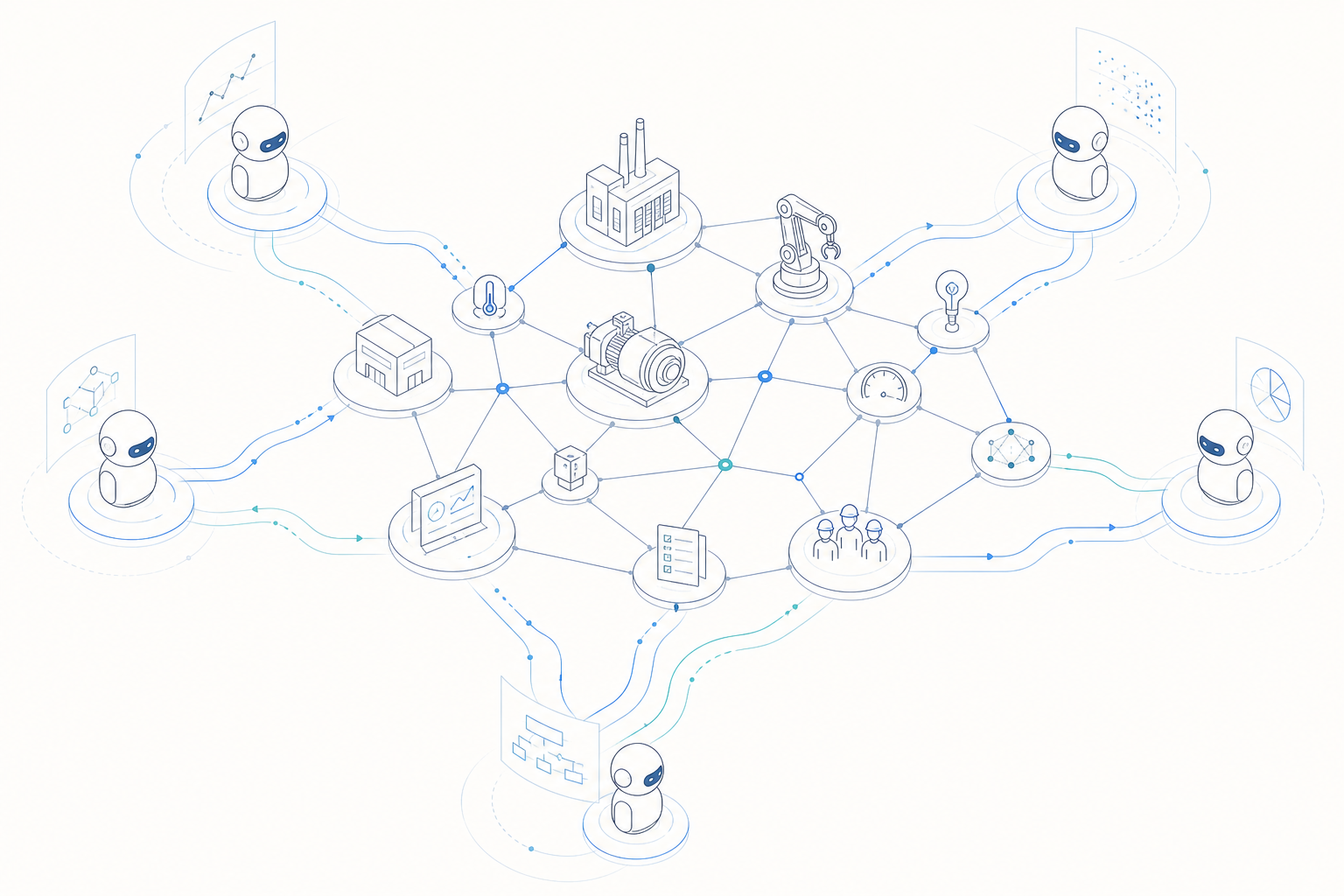 Genesis AI structured entity graph and agent integration